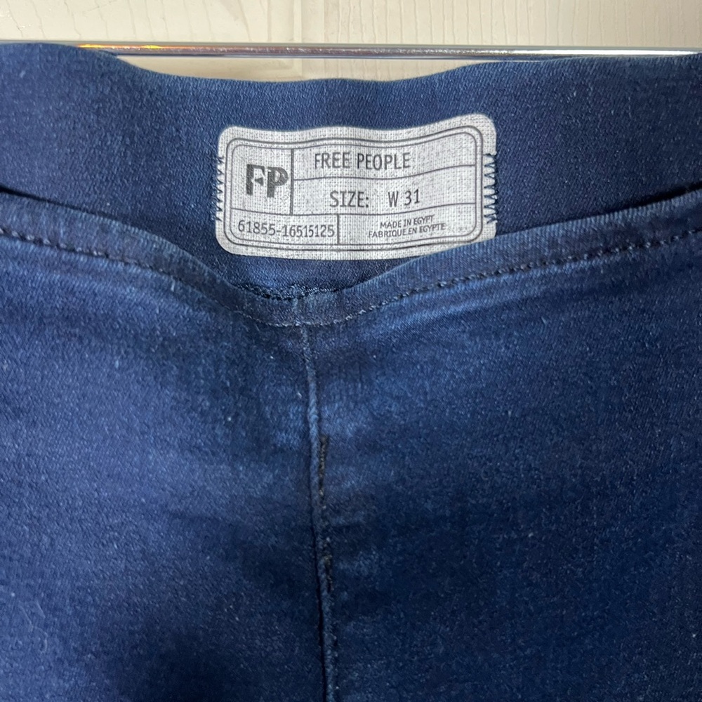 Free People Dark Blue Jeggings - Picture 3 of 7